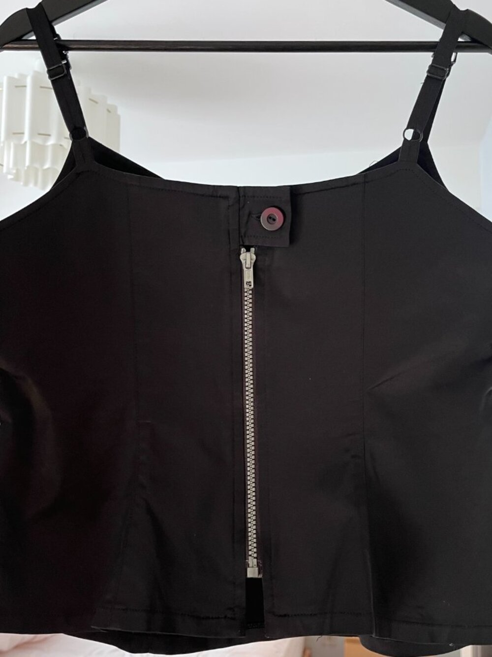 BLACK BUSTIER/CAMI TOP, SIZE 10, EUC, Annie Thompson, Y2K - Picture 14 of 16